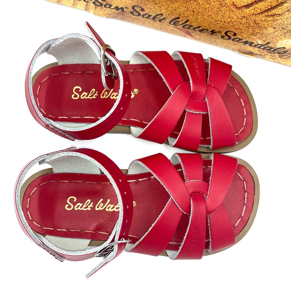 Sun San Salt Water Red Sandal - Picture 3 of 7